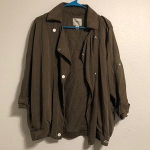 Green Guess Utility Jacket